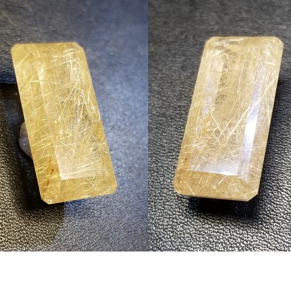 Rutilated Quartz Crystal gemstone D - Picture 7 of 7